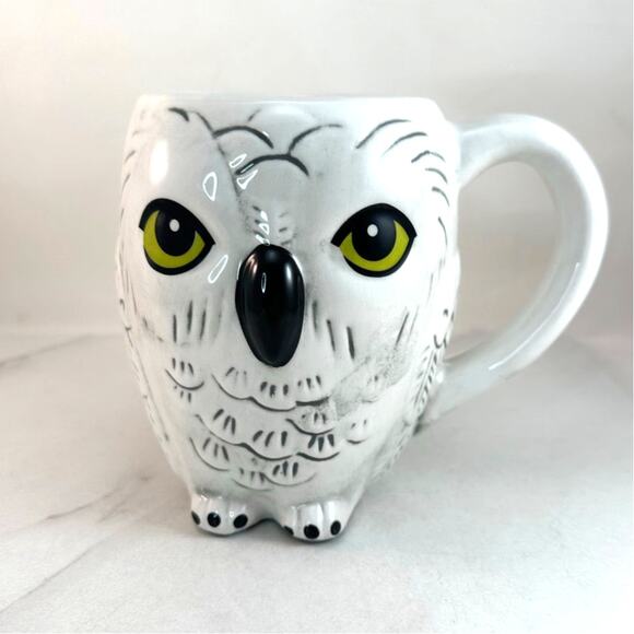 Harry Potter Hedwig Owl Mug Preowned R - Picture 3 of 6